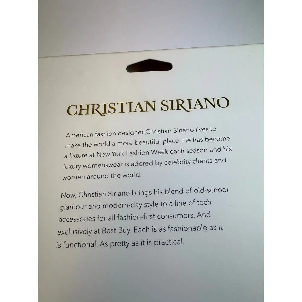 Christian Siriano dark pink laptop sleeve‎ -fits most 13” laptops. New in box